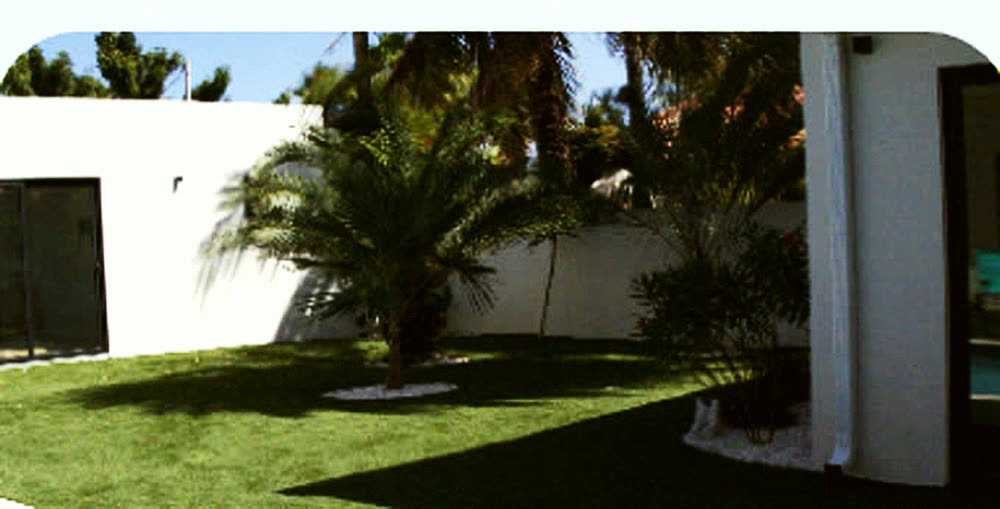 Finished garden